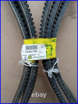 Genuine John Deere Mower Conditioner Belt Set DC201758 131 190 324 328 331 381