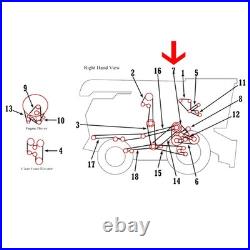 H113749 Cylinder Intermediate Shaft Belt Fits John Deere 6600 6620 7700