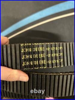 H218728 Variable Speed And High Capacity Feederhouse Belt For John Deere Combine