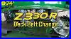 How-To-Change-The-Deck-Belt-On-John-Deere-Z330r-Zero-Turn-Mower-01-vtu