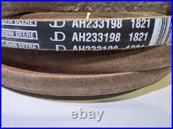 JOHN DEERE Combine Unloader Drive Belt Set AH233198 (NEW)