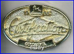 John Deere 1995 Gold Level Certification Belt Buckle Only 3350 Made RARE