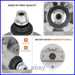John Deere 48 Deck Rebuild Kit Spindle Blades Belt Idler