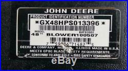 John Deere 48 Power Flow Blower Attachment 1000507 GX48HPS013395