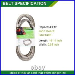 John Deere 54 Inch Mower Deck Repair Kit Includes 3 Spindles, 3 Blades & Belts
