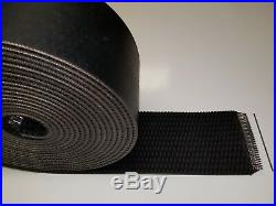 John Deere 557 Round Baler Belts Complete Set 3 Ply Diamond Top withMATO Lacing