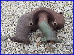 John Deere A square axle JD tractor engine motor exhaust manifold