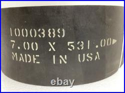 John Deere Baler Belt 1000389 Upper 7 x 531 Fits 430 435 466 467 530 535 566 5