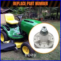 John Deere L120 L130 48 Mower Deck Rebuild Kit Spindles, Blades, Belts, Idlers