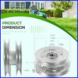 John Deere Mower Deck Double Drive Belt Tensioner Pulley