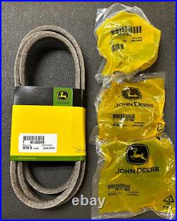 John Deere OEM Traction Drive Belt & Idlers LT155 LT166 m126009 am121967 am12196