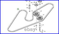 John Deere Original Equipment V-Belt M163620