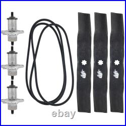 John Deere Spindle Hi-Lift Blade Belt 48'' Deck Kit LA 130 145 D 155 X 165