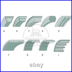 John Deere V-Belt M169500 for X 330, X 350, X 370, X 390, 5/8 x 103.5