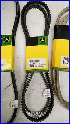 Lot Of 11 John Deere Belts