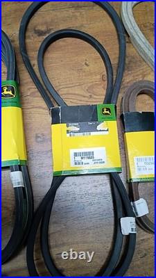 Lot Of 11 John Deere Belts