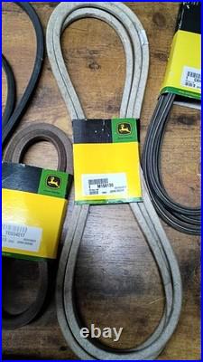 Lot Of 11 John Deere Belts