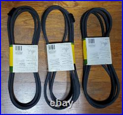 Lot of THREE New John Deere Original Equipment 48 inch V-Belts GX21833