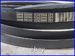 NEW Genuine John Deere Part # TCU23045 Subs to TCU26905 Mower Deck Drive V-BELT