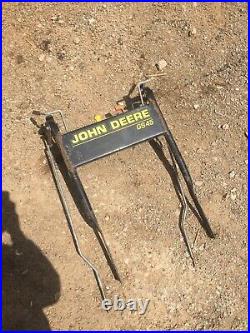 OEM John Deere GS45 Belt Drive Walk Behind Handle Bar Assembly AM123899. Rear