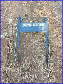OEM John Deere GS45 Belt Drive Walk Behind Handle Bar Assembly AM123899. Rear