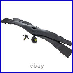 OEM Spindle Mower Blade 2 Pack and Belt John Deere SST16 LT160