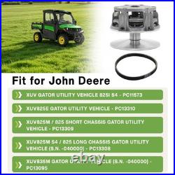 Primary Drive Clutch & Belt For John Deere 4x4 Gator XUV825i S4 XUV825M XUV835M