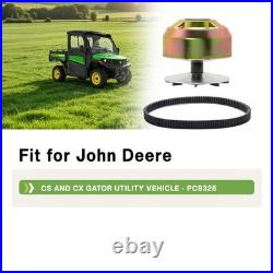 Primary Drive Clutch + Belt for John Deere CS & CX Gator FE290D FE250D AM138528