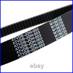 Primary Drive Secondary Driven Clutch Belt for John Deere XUV620i XUV 625i Gator