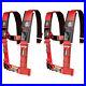Pro-Armor-4-Point-Harness-2-Pads-Seat-Belt-Pair-Red-Polaris-RZR-XP-S-4-800-900-01-tbfy