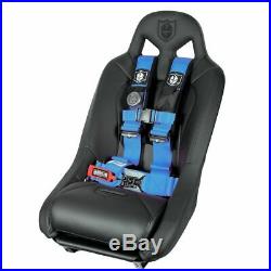Pro Armor 4 Point Harness 3 Pads Seat Belt PAIR Blue Polaris RZR XP Turbo 1000