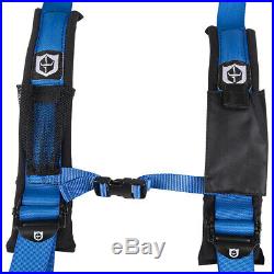 Pro Armor Harness Safety Belt Polaris RZR 4 1000 XP Turbo 900 Blue 2