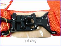 Pro Armor Seat Belt Harness 4 Point 3 Padded Polaris RZR XP / S /4 /1000 (RED)