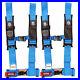 Pro-Armor-Seat-Belt-Safety-Harness-4PT-3-Padded-RZR-Rhino-Can-Am-BLUE-PAIR-01-zd