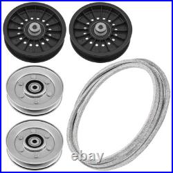 Pulleys with Drive Belt For John Deere EZTRAK Z435 Z445 Z465 Z625 Z645 Z655