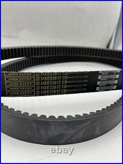 QTY 2 John Deere Genuine OEM Variable Speed Fan Belt for S650 S660 S670 HXE22617
