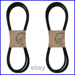 Qty. 2 Deck Belts Fits John Deere Replaces M156261