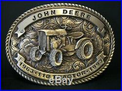 RARE John Deere 110 Lawn Garden Tractor Belt Buckle 1993 Limited Ed 30 Years jd