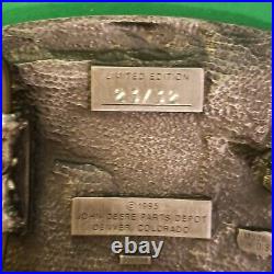 Rare! John Deere Safety Award 6 Yr Denver 1994 #23 of 32 Pewter Belt Buckle