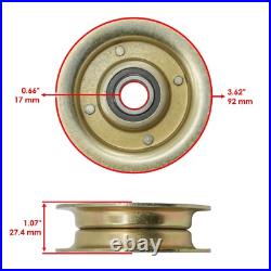 Spindle & Blade With Pulley Belt For John Deere S170 X166 X167 E140 E150 48