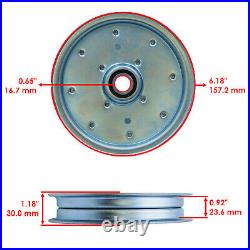 Spindles with Blades Pulleys & Belt Kit for John Deere Z335E Z335M Z345M Z345R 42