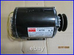 USED 1/2Hp. DAYTON FAN, And BLOWER BELT DRIVE ELECTRIC MOTOR/CLEAN LOW HOUR UNIT