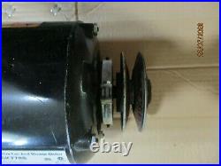 USED 1/2Hp. DAYTON FAN, And BLOWER BELT DRIVE ELECTRIC MOTOR/CLEAN LOW HOUR UNIT