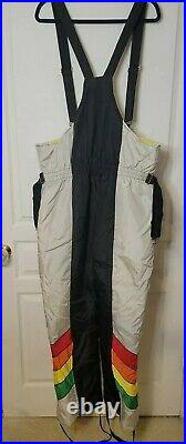 Vintage John Deere Jacket Snow Bibs 2 Piece Winter Wear Snowsuit Large Unisex