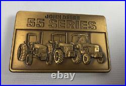 Vtg Lot Of 6 John Deere Belt Buckles 4 Used & 2 New Please Read Tractors