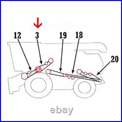 Z33790 Beater Belt Fits John Deere Combine 4425 4435 4435 Hydro